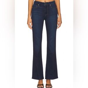 PAIGE Canyon Flare Dark Navy Flare Jeans